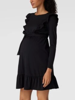 Mamalicious Umstands-Kleid Mit Rüschen Modell 'Roberta' In Schwarz -ModeHaus Verkaufs-Shop 615j0cilad9ksi2k85al0ihpaoskmhim9sq34ii56d24ic1h9d9l2lae857jilaba4qj0him9h746i2984o64oj5ccpm2d1j6th6aphk65h3eohh68q30o9i68r34chh65ijcd8