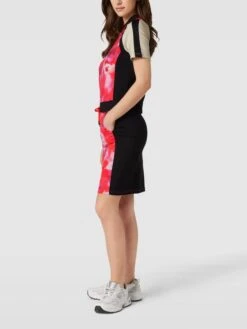Sportalm Knielanges Kleid Mit Allover-Muster Modell 'SORROW' In Pink