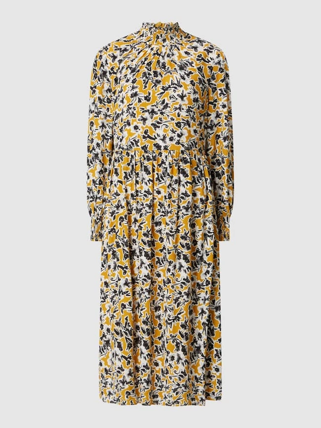 Rich&royal Kleid Aus Lyocellin Gelb 4 Rich&royal Kleid Aus Lyocellin Gelb – Bild 2