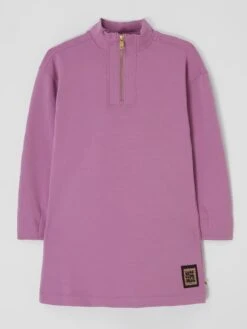 Scotch & Soda Kleid Aus Jerseyin Pink