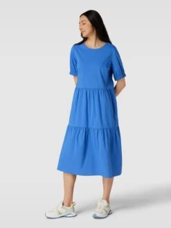 Betty Barclay T-Shirt-Kleid Im Stufen-Look In Royalblau