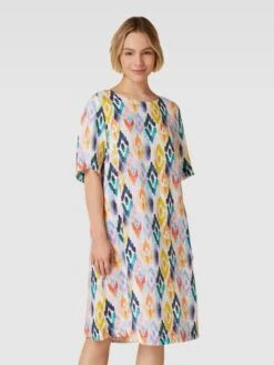 Knielanges Kleid Aus Leinen Mit Allover-Print In Weiß -ModeHaus Verkaufs-Shop 6hb4cdi5aos32e2e9sp42c2g8p358hph9lb30c2770s4cipg8d552cih8l2k6iaca5554jhj8p356l9lad3j4dpoccr3cdpjcgrjaphkccs68o9l6thj8dr3cgo66e1k70qm4e0