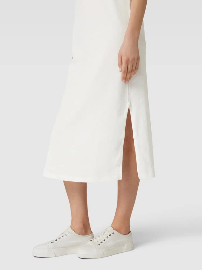 T-Shirt-Kleid Mit Kappärmeln In Offwhite 5 T-Shirt-Kleid Mit Kappärmeln In Offwhite – Bild 3