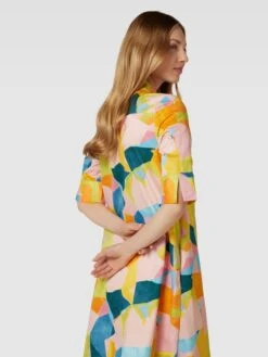 Knielanges Kleid Aus Gewachster Baumwolle Mit Allover-Muster In Senfgelb -ModeHaus Verkaufs-Shop 6sql6gih6p1koc2m74r4ecqha4s5cii88t23gkq1892l4k2b8opkce2ma19kohhl8l2lcd9k9185ajiha4o3cdhkcco3eohk6cpj8dpk74rmco9n74pjeohn64rjcd3571ijido