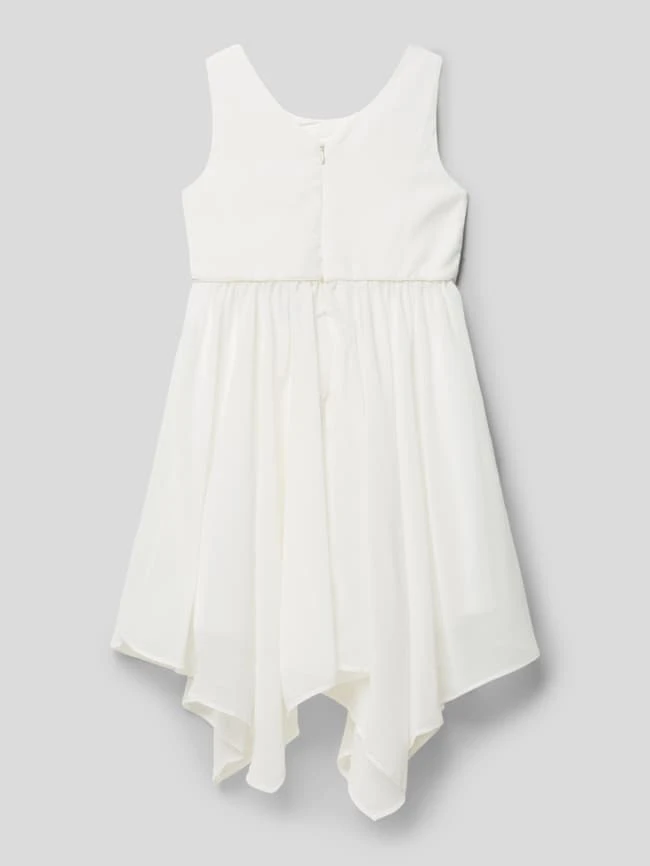 Kleid Mit Paillettenbesatz In Ecru 5 Kleid Mit Paillettenbesatz In Ecru – Bild 3