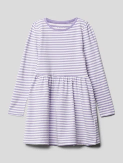 NAME IT Kleid Mit Streifenmuster Modell 'VALENTINA' In Sand