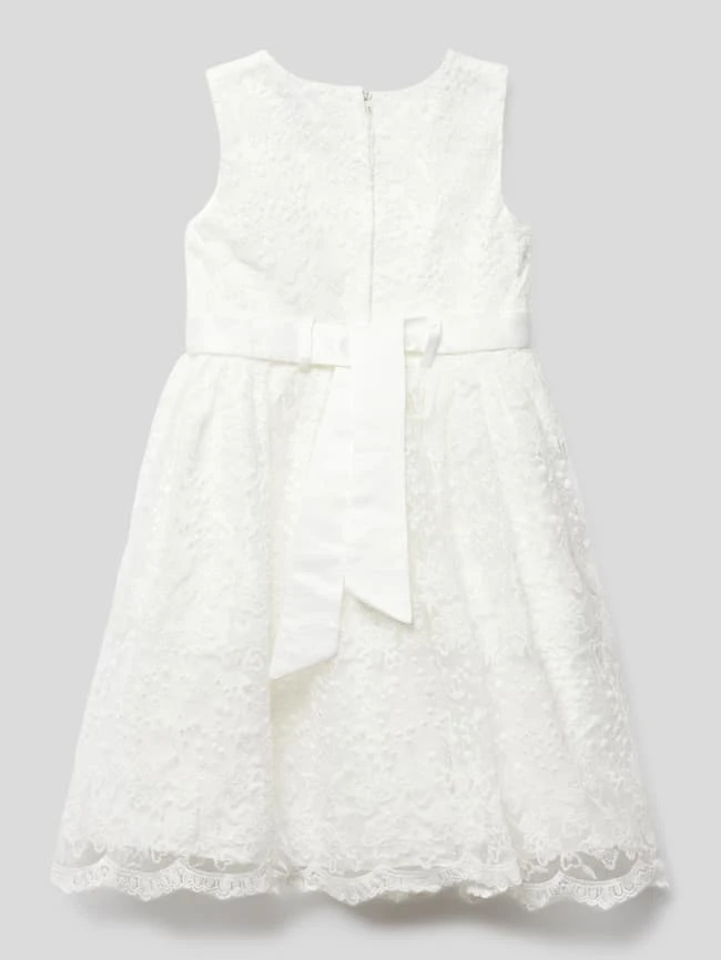 Kleid Mit Zierbesatz In Ecru 5 Kleid Mit Zierbesatz In Ecru – Bild 3
