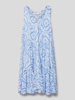 Tom Tailor Kleid Mit Allover-Muster In Offwhite