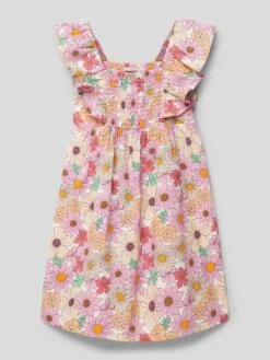 Tom Tailor Kleid Mit Volantärmeln In Offwhite