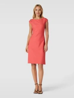 Boss Kleid Mit Cut Out Modell 'Dileky' In Koralle