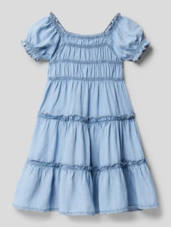 Mayoral Kleid Mit Rüschen In Hellblau