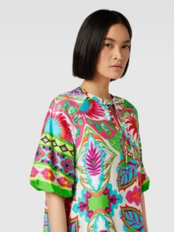 Emily Van Den Bergh Knielanges Kleid Aus Baumwolle Mit Allover-Muster In Grün -ModeHaus Verkaufs-Shop 9gs4iea16h43gjic8l14qki261a4ij2k750kck2488s4ck2a95630jq399738ia79l34mgq29p346iad753jgopj65i36cr16hi66chkc4o3ge1i74rm4ohj6osj0dj36dij0oo