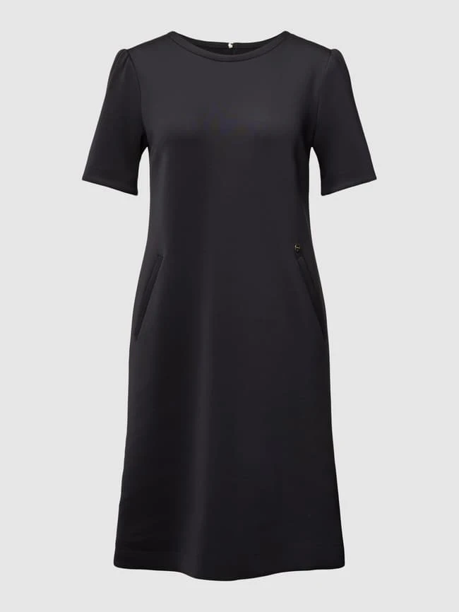 MARC CAIN T-Shirt-Kleid Mit Seitlichen Eingrifftaschen In Schwarz 4 MARC CAIN T-Shirt-Kleid Mit Seitlichen Eingrifftaschen In Schwarz – Bild 2