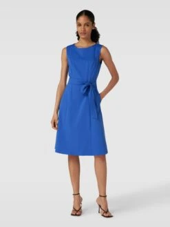 Betty Barclay Knielanges Kleid Mit U-Boot-Ausschnitt In Royalblau