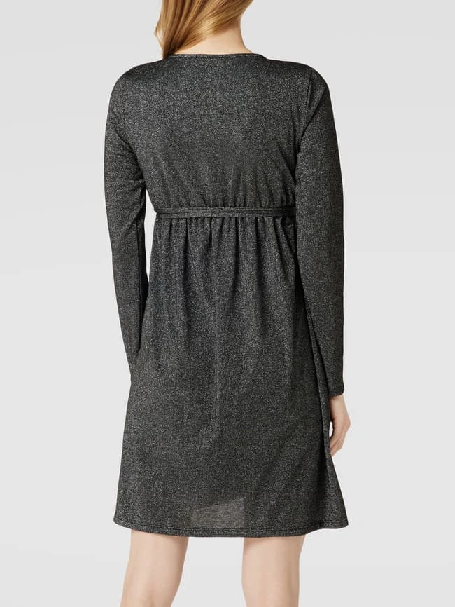 Mamalicious Umstands-Kleid In Schimmernder Optik Modell 'JASMIN' In Schwarz 7 Mamalicious Umstands-Kleid In Schimmernder Optik Modell 'JASMIN' In Schwarz – Bild 5