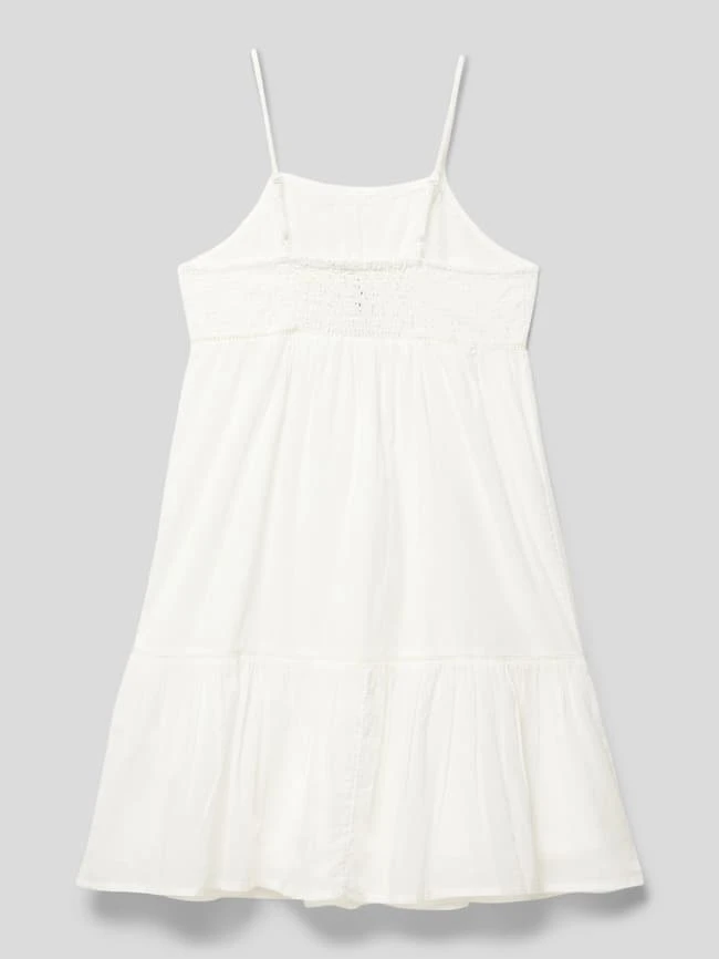 Pepe Jeans Kleid Mit Label-Applikation Modell 'HAILEY' In Offwhite 5 Pepe Jeans Kleid Mit Label-Applikation Modell 'HAILEY' In Offwhite – Bild 3