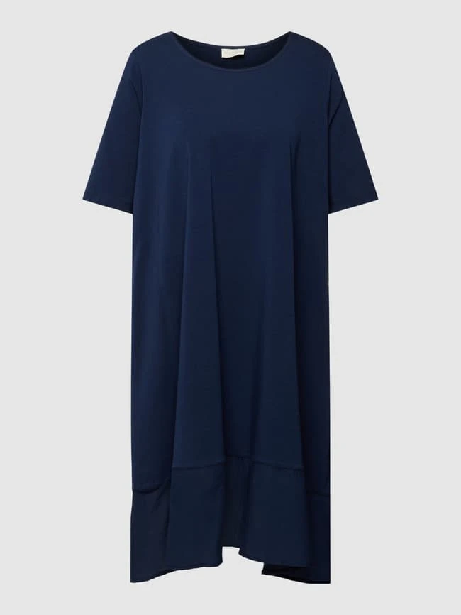 Knielanges Kleid Mit Seitlichen Eingrifftaschen In Royalblau 4 Knielanges Kleid Mit Seitlichen Eingrifftaschen In Royalblau – Bild 2