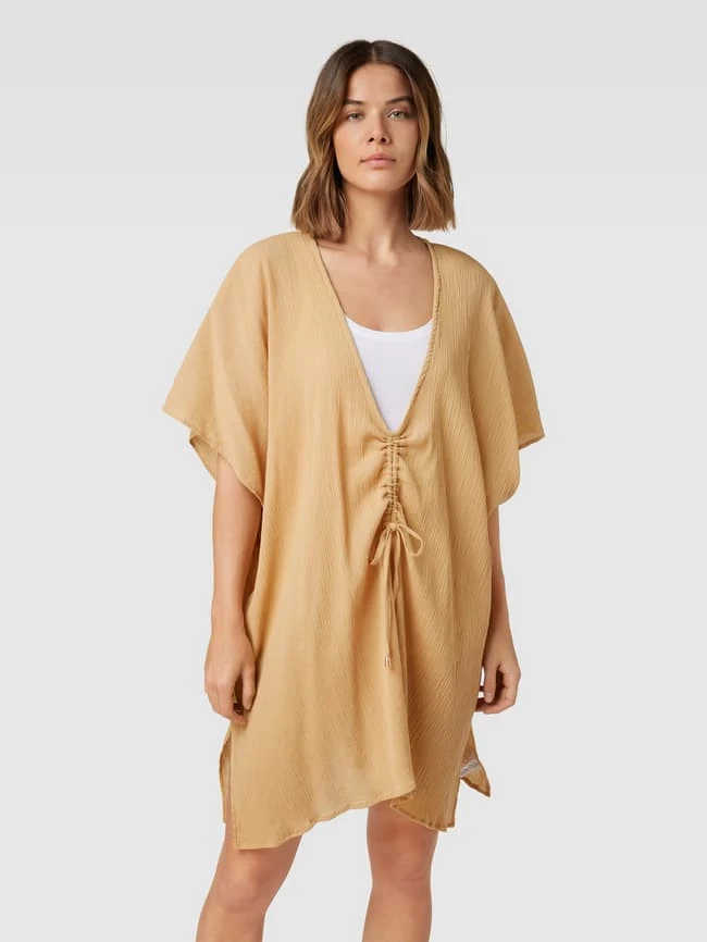 Barts Kleid Mit V-Ausschnitt Modell 'ADRIATIC' In Beige 6 Barts Kleid Mit V-Ausschnitt Modell 'ADRIATIC' In Beige – Bild 4